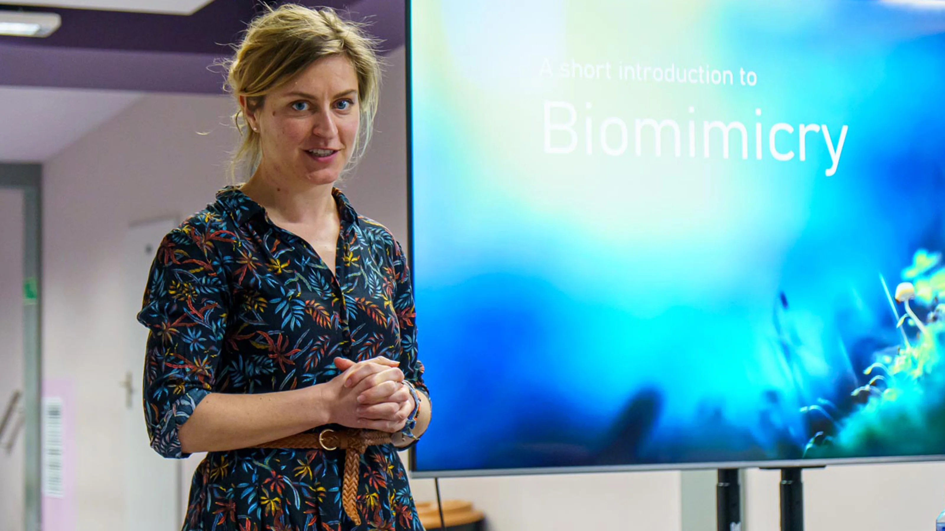 Seminarium „Inspiracje–transformacje, czyli w jaki sposób inspiracja naturą  wpływa na projektowanie przestrzeni miejskich”  Maria Haberny
